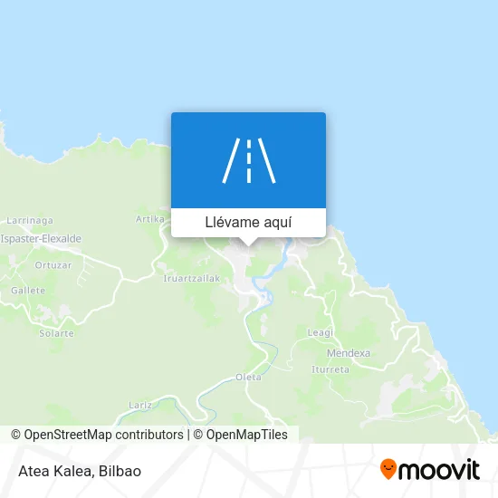 Mapa Atea Kalea