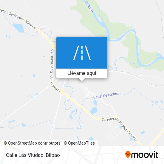 Mapa Calle Las Viudad