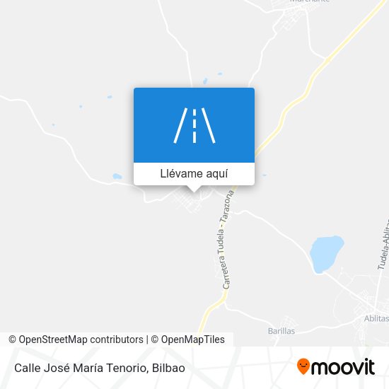 Mapa Calle José María Tenorio