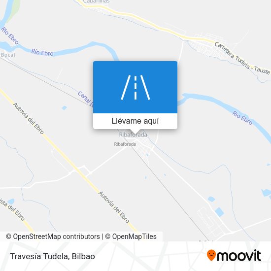 Mapa Travesía Tudela