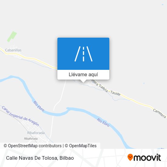 Mapa Calle Navas De Tolosa