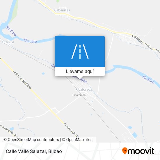 Mapa Calle Valle Salazar