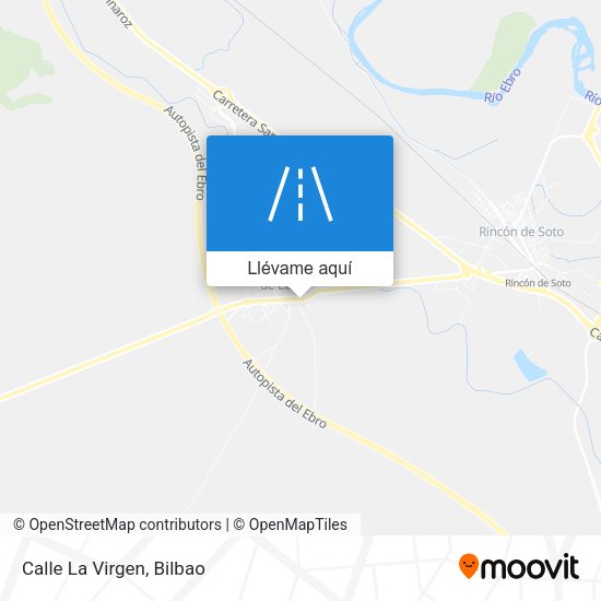 Mapa Calle La Virgen