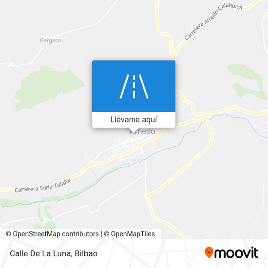 Mapa Calle De La Luna