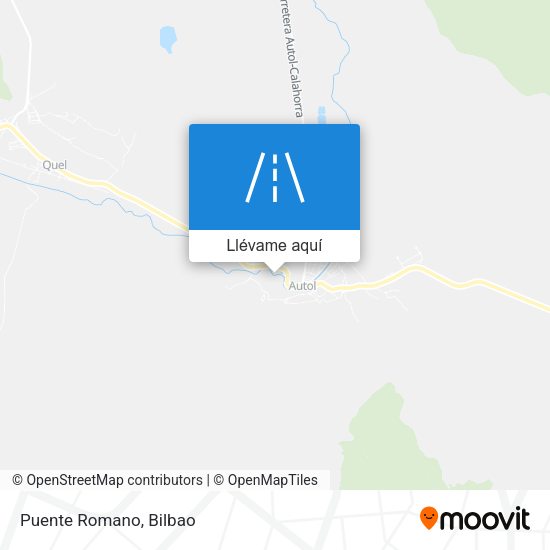 Mapa Puente Romano