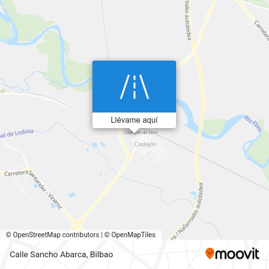 Mapa Calle Sancho Abarca