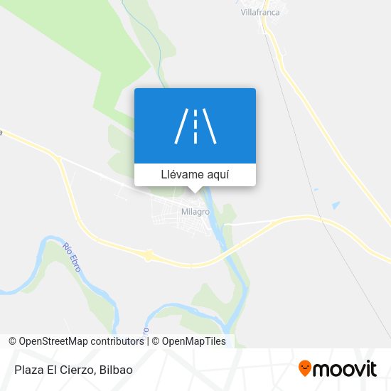 Mapa Plaza El Cierzo