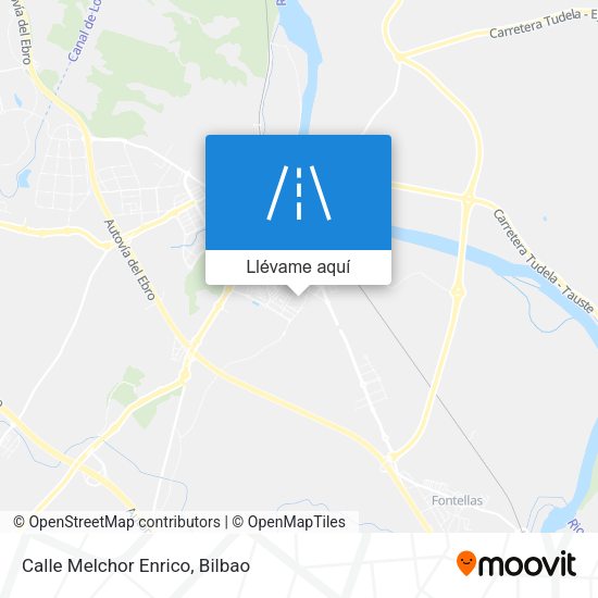 Mapa Calle Melchor Enrico