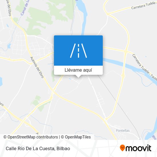 Mapa Calle Río De La Cuesta