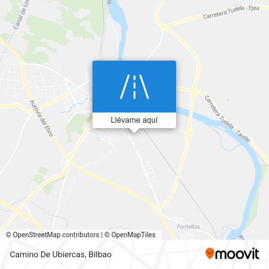 Mapa Camino De Ubiercas