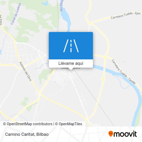 Mapa Camino Caritat