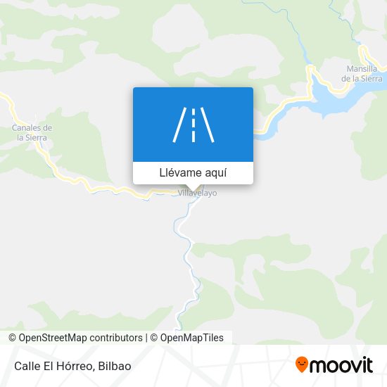 Mapa Calle El Hórreo