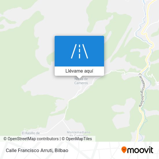 Mapa Calle Francisco Arruti