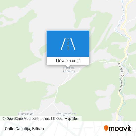 Mapa Calle Canalija