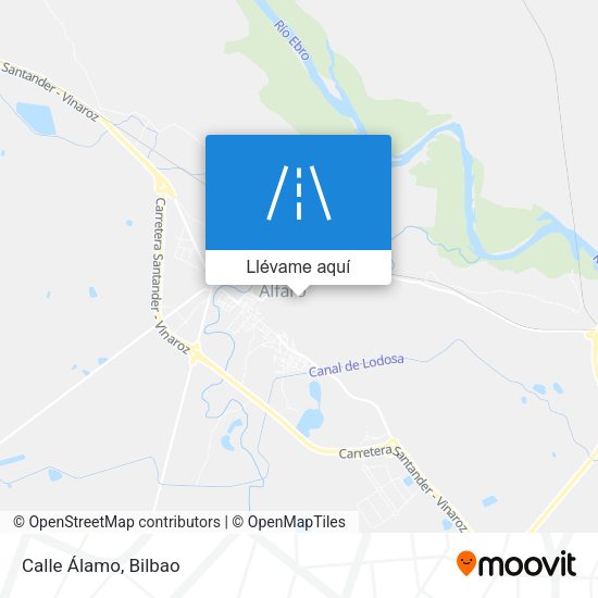 Mapa Calle Álamo