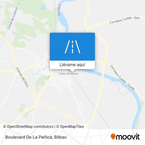 Mapa Boulevard De La Peñica