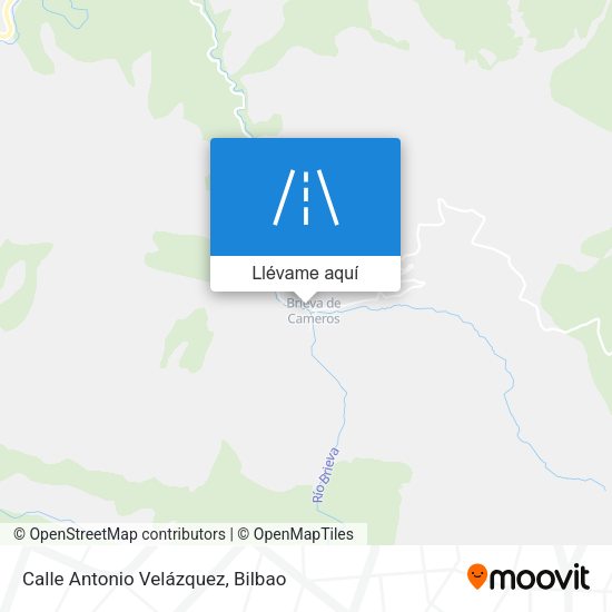 Mapa Calle Antonio Velázquez