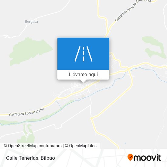 Mapa Calle Tenerías