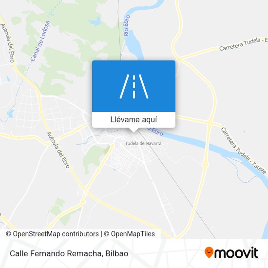 Mapa Calle Fernando Remacha