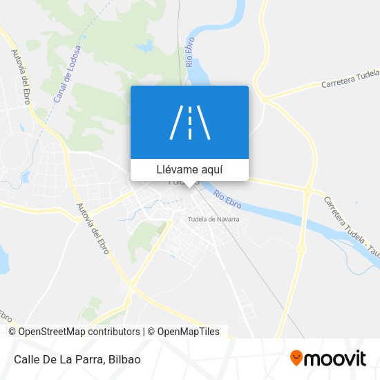Mapa Calle De La Parra