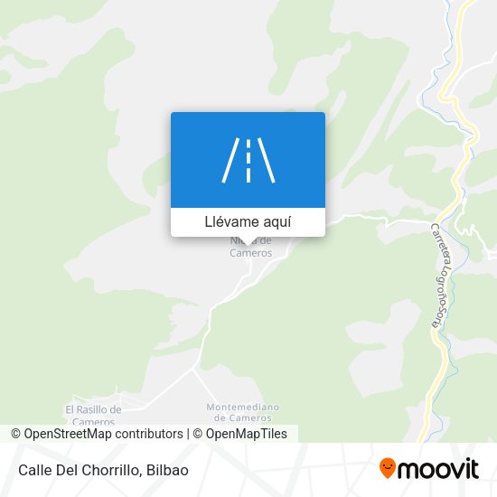 Mapa Calle Del Chorrillo