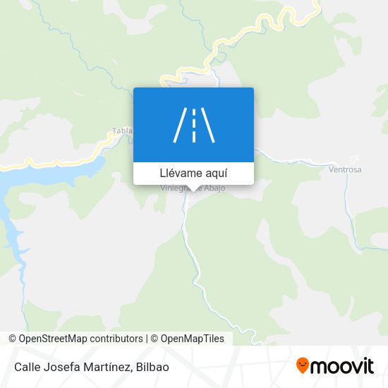 Mapa Calle Josefa Martínez