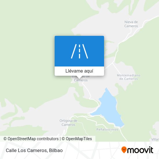 Mapa Calle Los Cameros