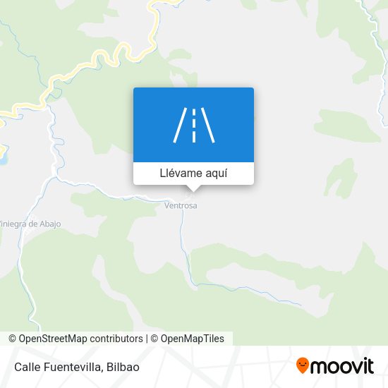 Mapa Calle Fuentevilla