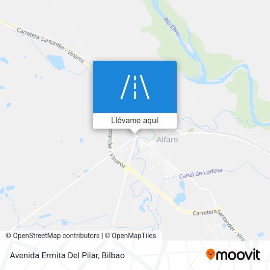 Mapa Avenida Ermita Del Pilar