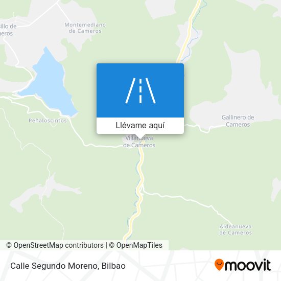 Mapa Calle Segundo Moreno