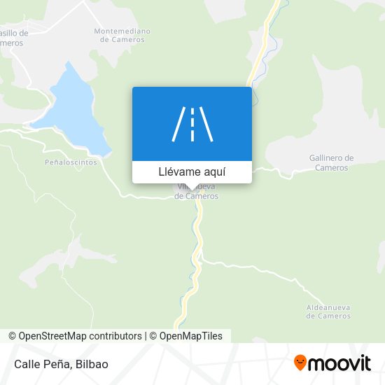 Mapa Calle Peña