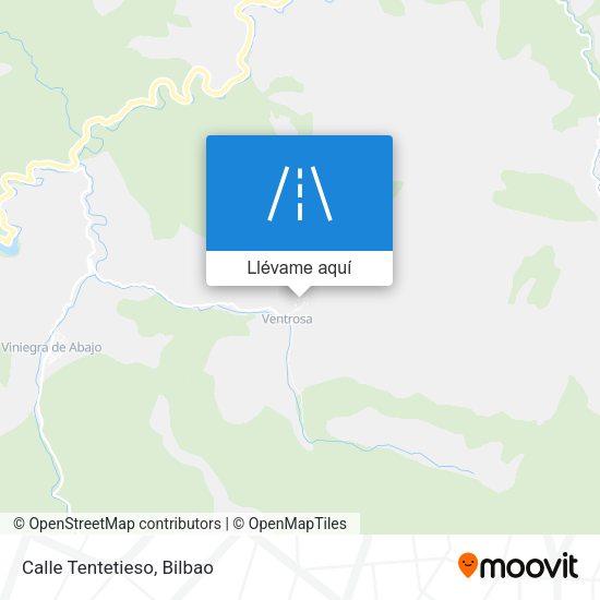 Mapa Calle Tentetieso