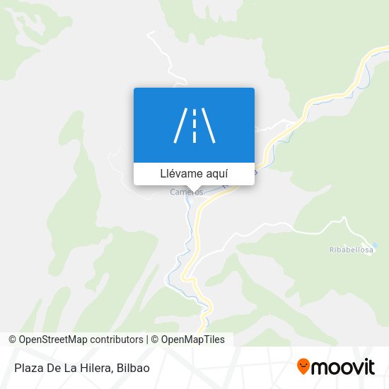 Mapa Plaza De La Hilera
