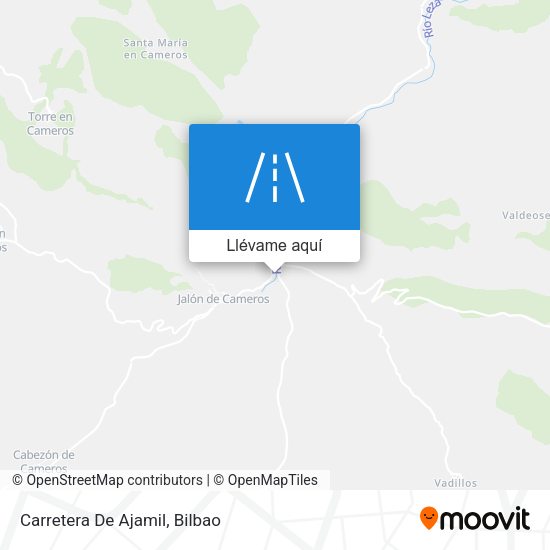 Mapa Carretera De Ajamil