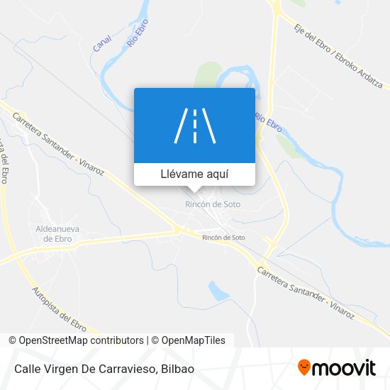 Mapa Calle Virgen De Carravieso