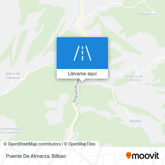 Mapa Puente De Almarza