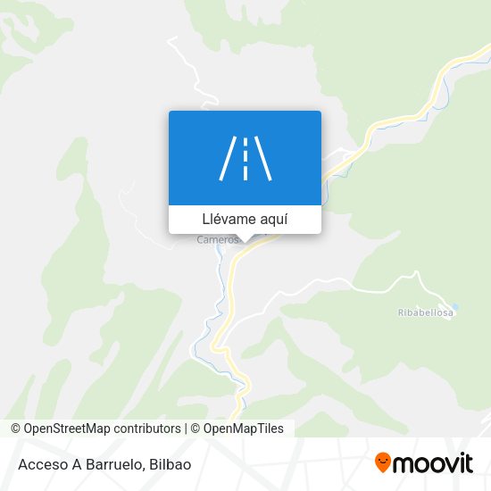 Mapa Acceso A Barruelo