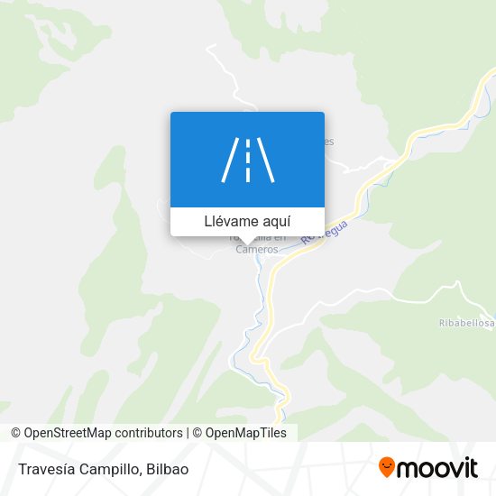 Mapa Travesía Campillo
