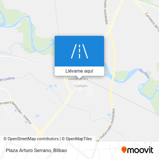 Mapa Plaza Arturo Serrano