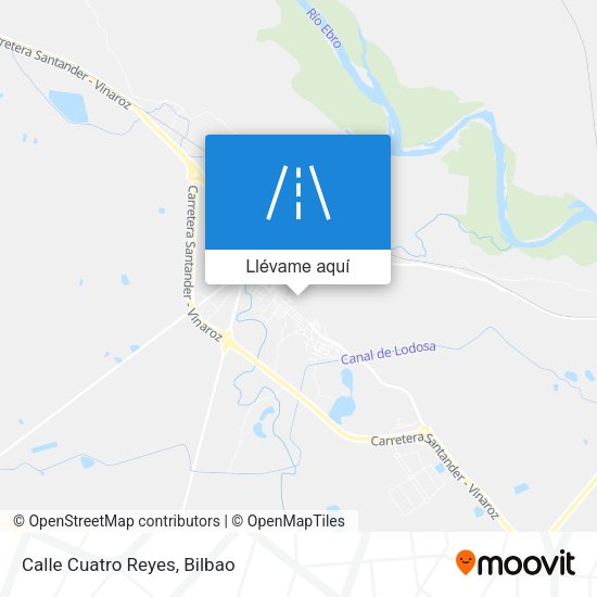 Mapa Calle Cuatro Reyes