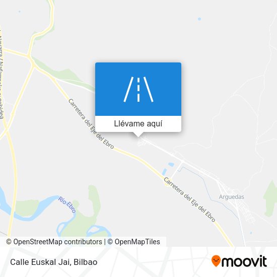 Mapa Calle Euskal Jai