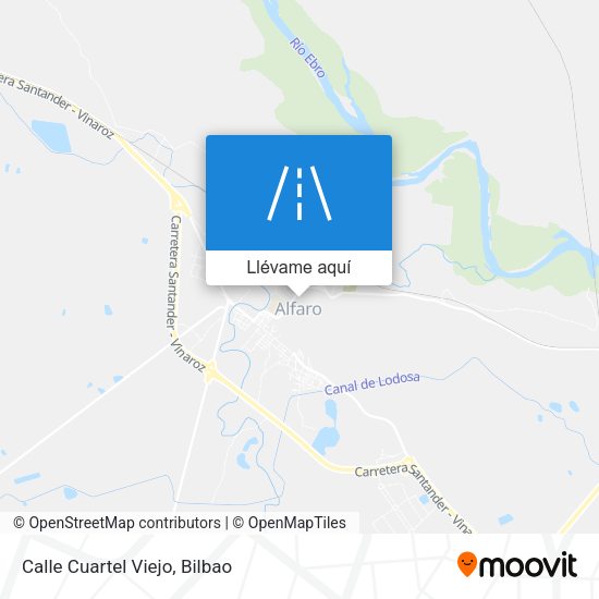 Mapa Calle Cuartel Viejo