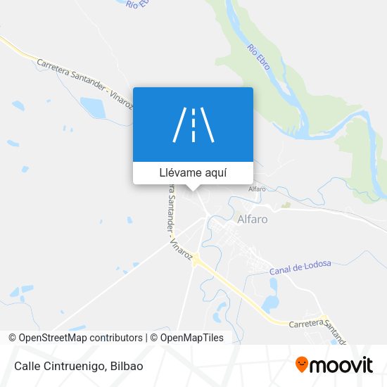 Mapa Calle Cintruenigo