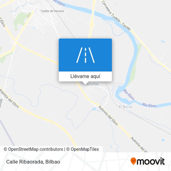 Mapa Calle Ribaorada