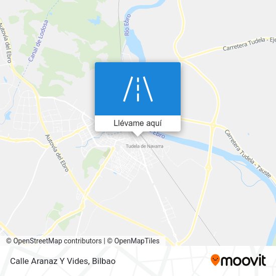 Mapa Calle Aranaz Y Vides