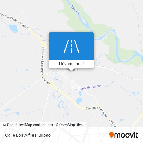 Mapa Calle Los Alfiles