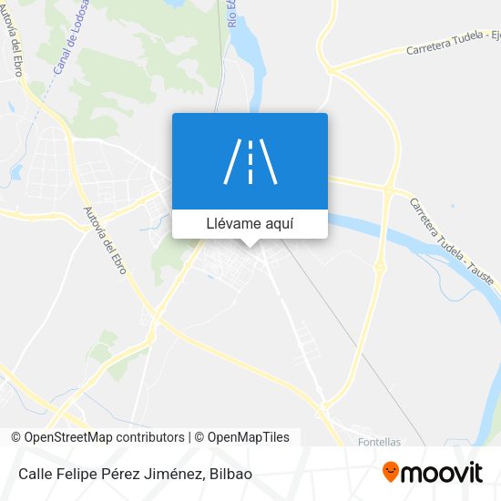 Mapa Calle Felipe Pérez Jiménez