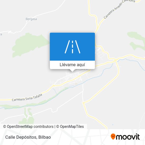 Mapa Calle Depósitos
