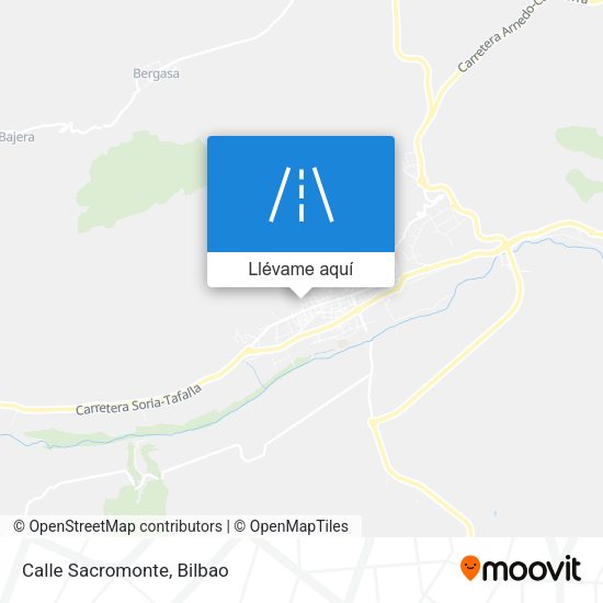 Mapa Calle Sacromonte