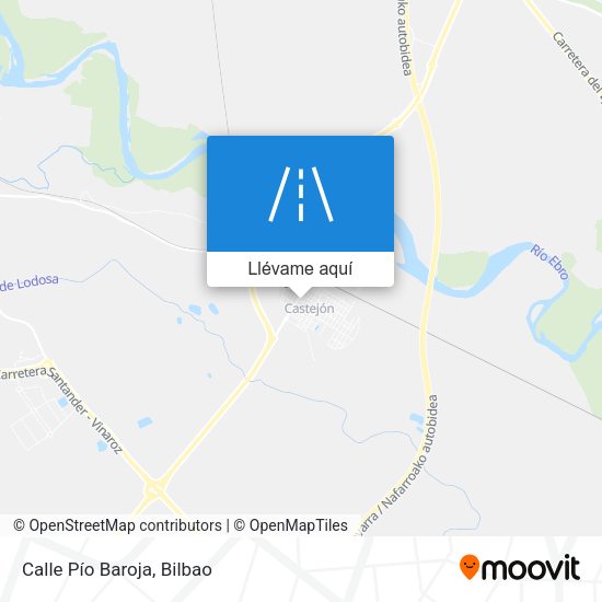 Mapa Calle Pío Baroja